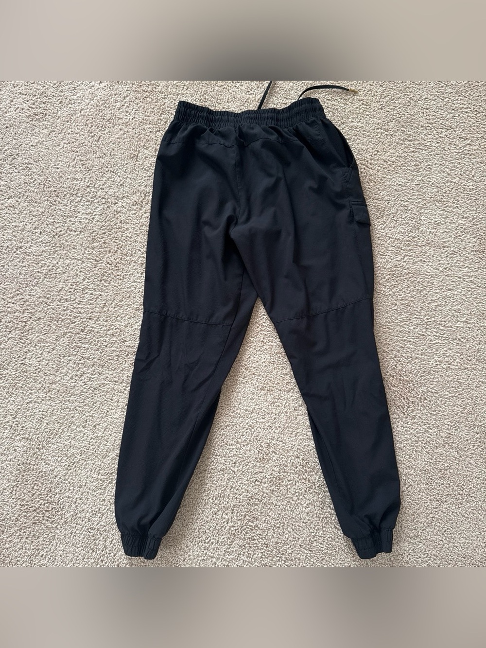 Uniqlo Black Drawstring Elastic Waist Pants